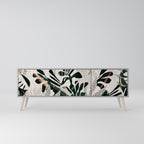 VERDURE FORMATION Móvel de TV com 3 Portas em Acabamento Cinzento