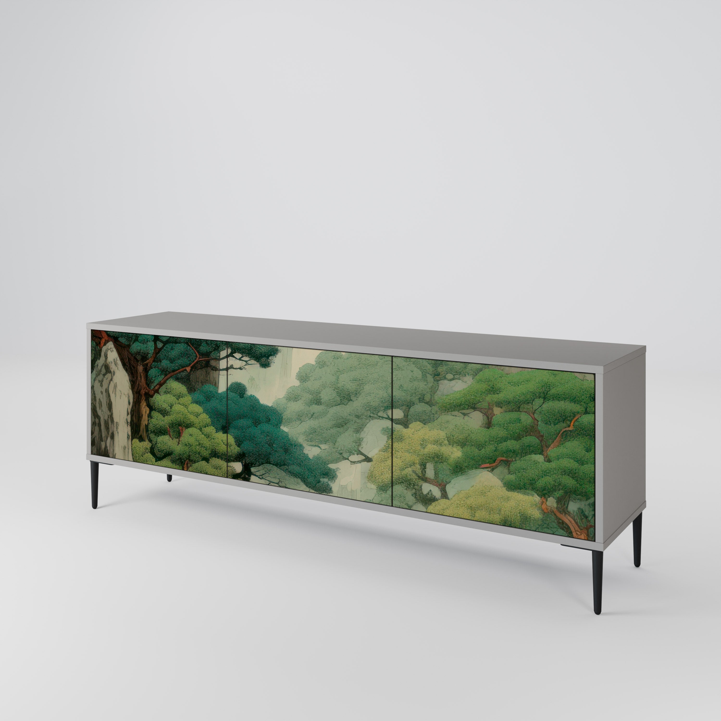 VERDURE ABYSS Móvel de TV de 3 Portas