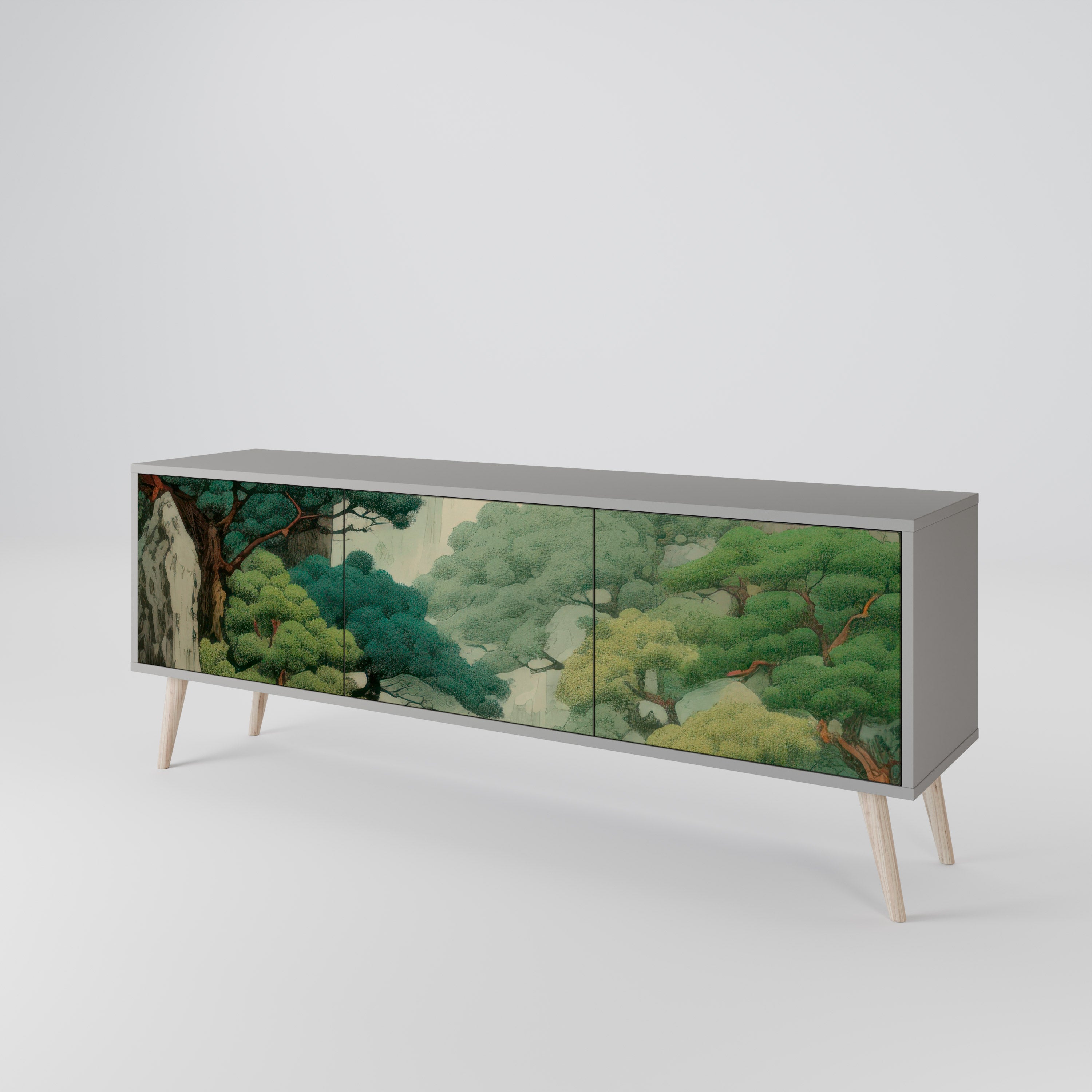 VERDURE ABYSS Móvel de TV de 3 Portas