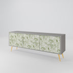 FENNEL BALDACHIN Móvel de TV com 3 Portas em Acabamento Cinzento