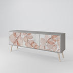 AUTUMN FRAGILITY Móvel de TV com 3 Portas em Acabamento Cinzento