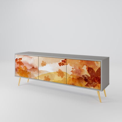 TRACES OF AUTUMN 3-Door TV Cabinet