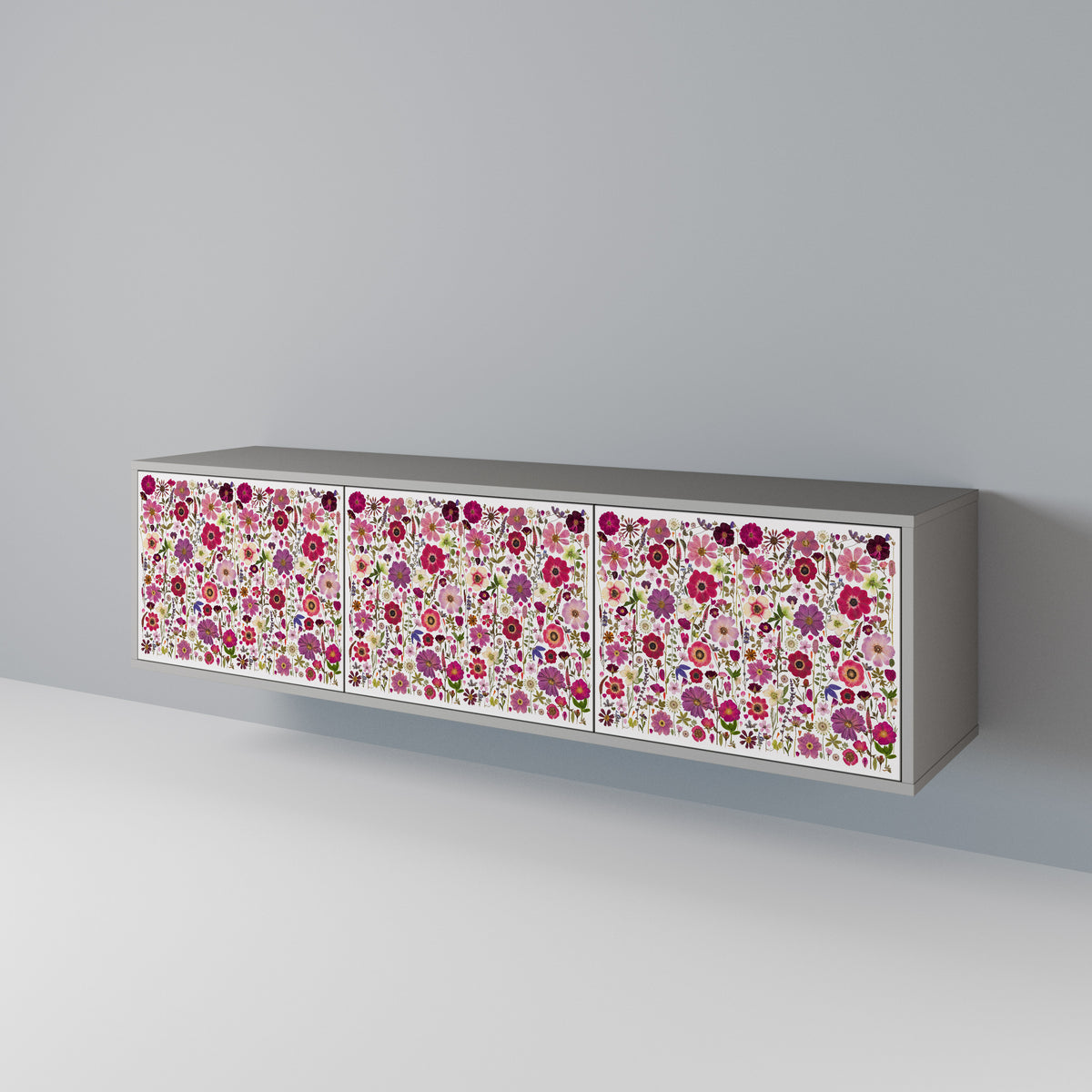 PETAL GARDEN Móvel de TV de 3 Portas