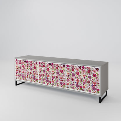 PETAL GARDEN Móvel de TV de 3 Portas
