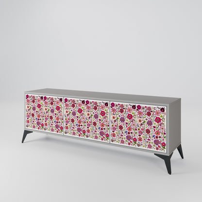PETAL GARDEN Móvel de TV de 3 Portas