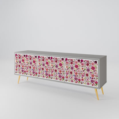 PETAL GARDEN Móvel de TV de 3 Portas