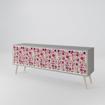 PETAL GARDEN Móvel de TV de 3 Portas