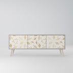 SPOTTED DAZE Móvel de TV com 3 Portas em Acabamento Cinzento