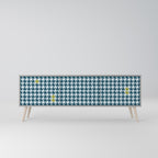 OUT OF CONTEXT Móvel de TV com 3 Portas em Acabamento Cinzento