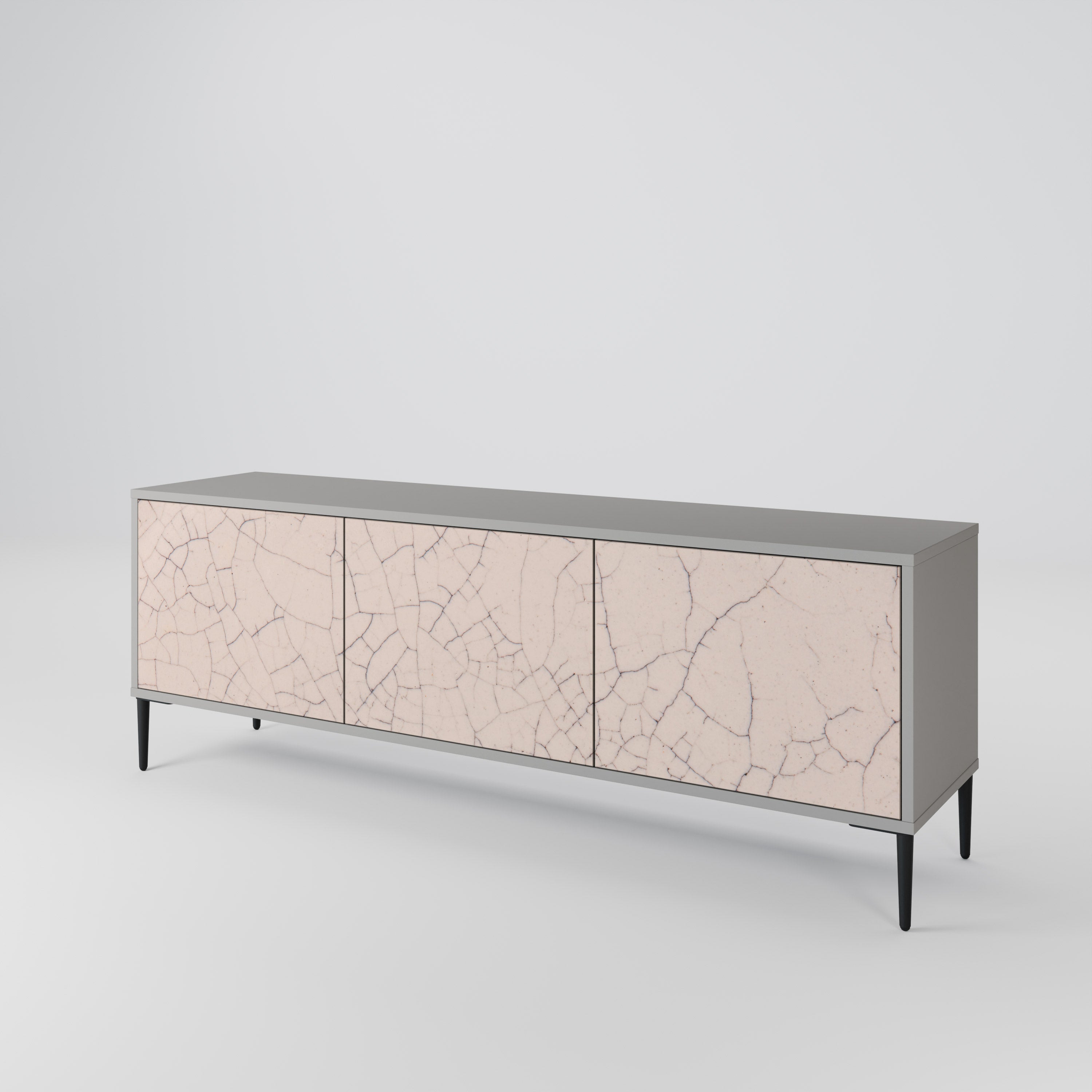 CERAMIC TEXTURE 3-Door TV Cabinet