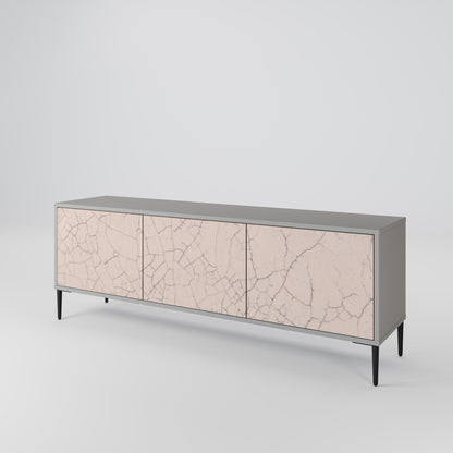 CERAMIC TEXTURE 3-Door TV Cabinet