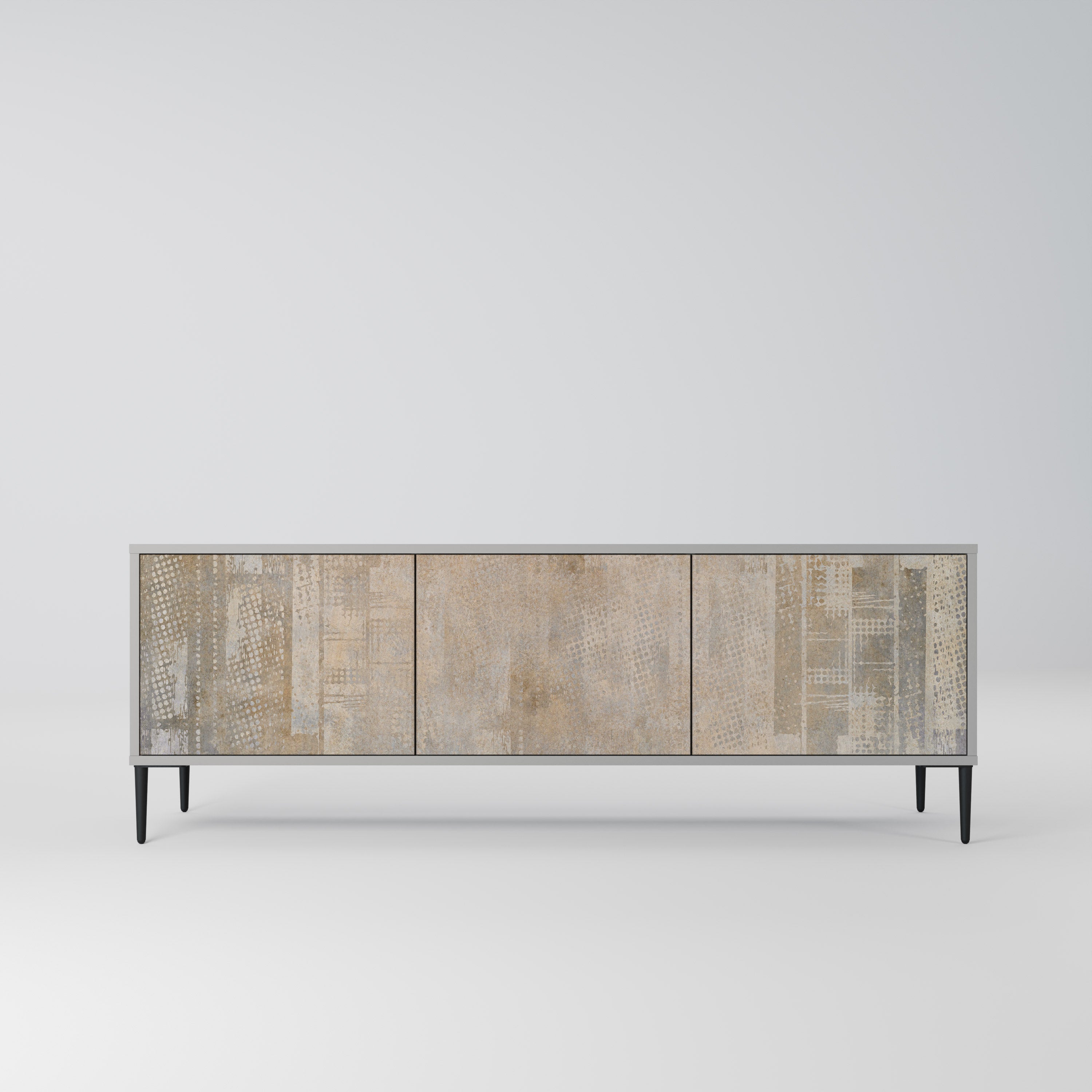 SCREEN ERROR Móvel de TV com 3 Portas em Acabamento Cinzento