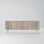 SCREEN ERROR Móvel de TV com 3 Portas em Acabamento Cinzento