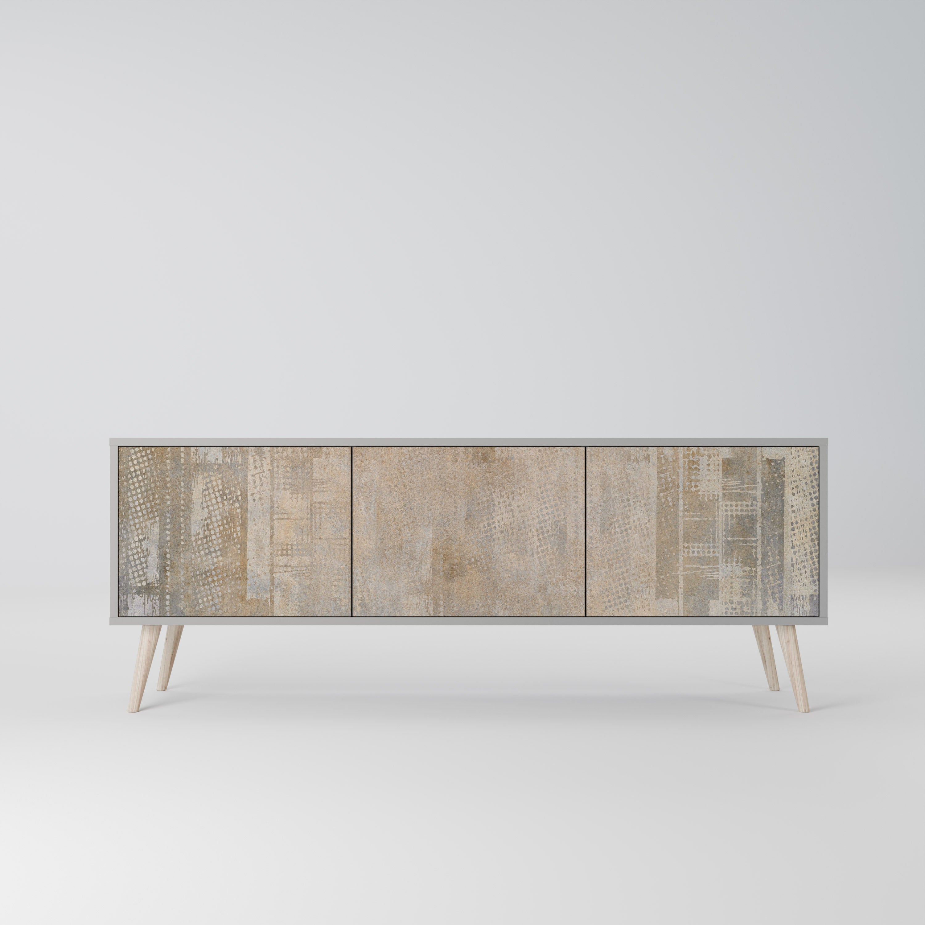 SCREEN ERROR Móvel de TV com 3 Portas em Acabamento Cinzento