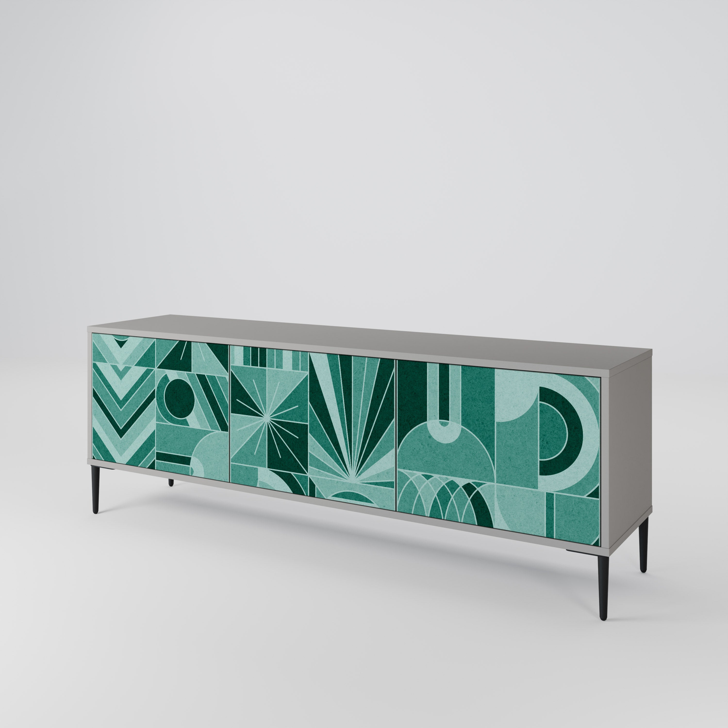 HARMONIC GRID 3-Door TV Cabinet