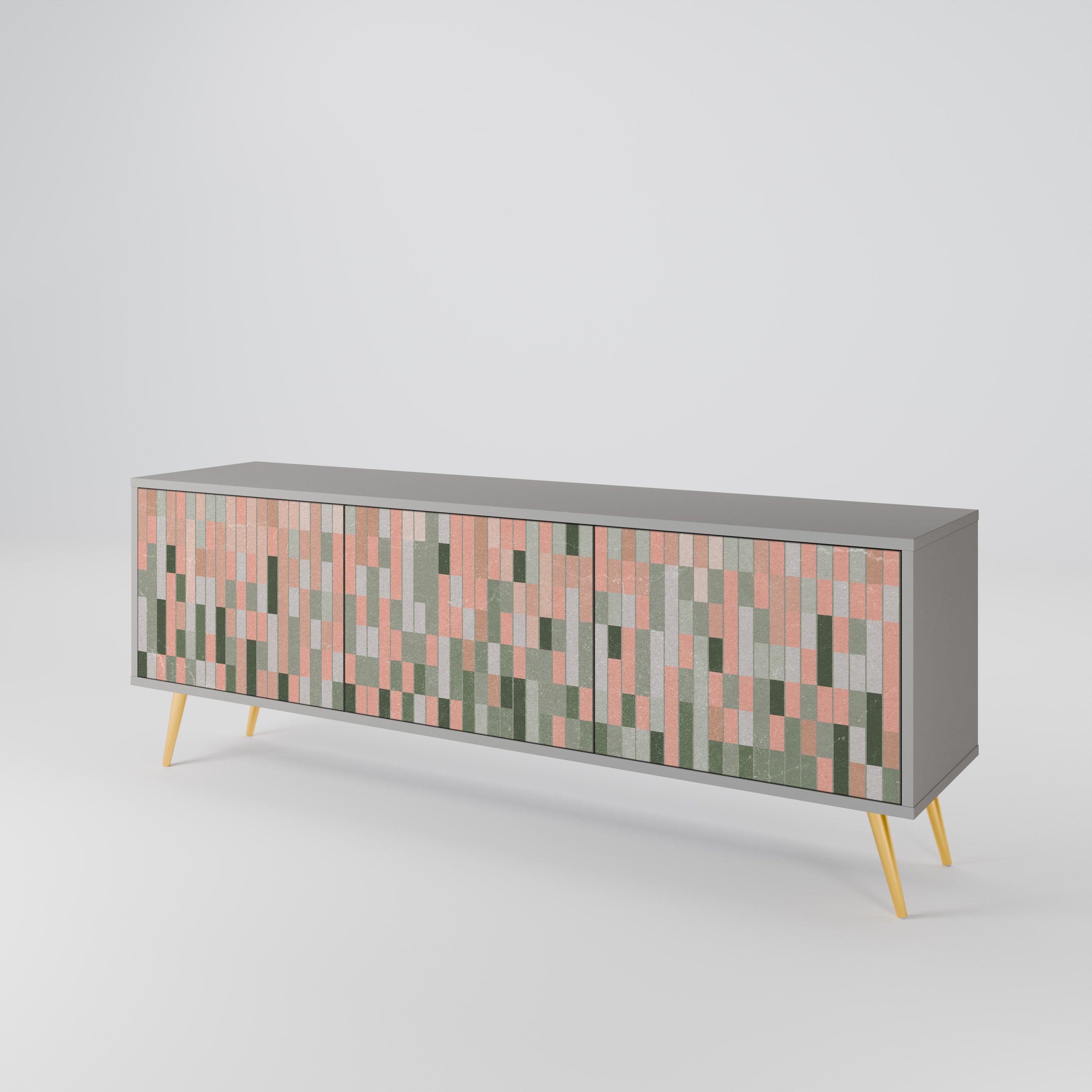 BUILDING THE FUTURE 3-Door TV Cabinet