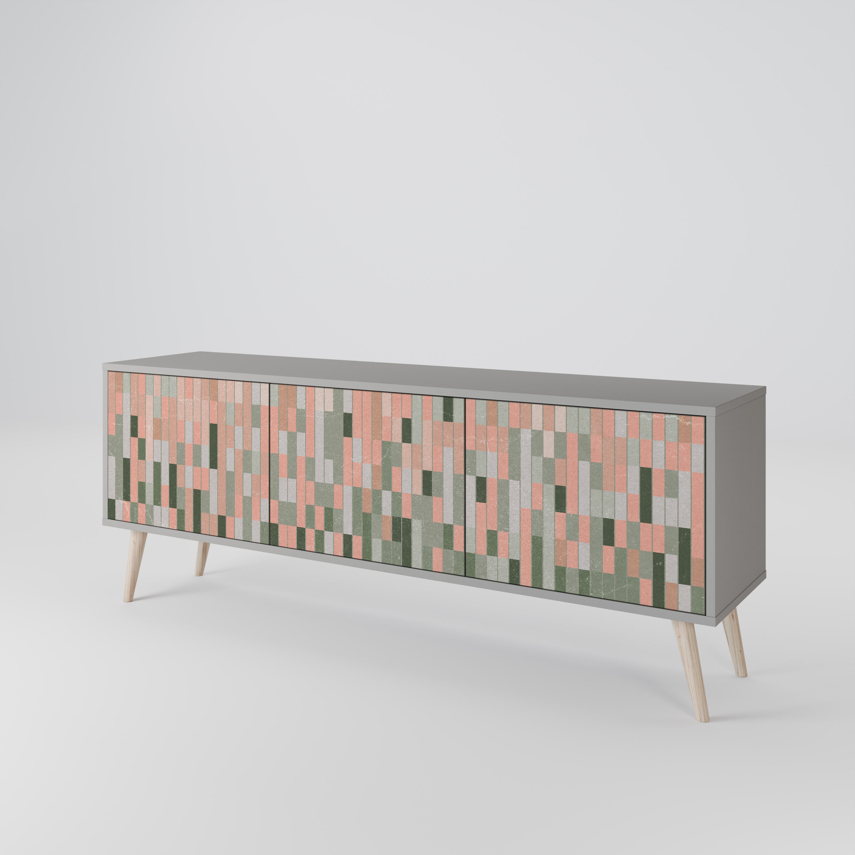 BUILDING THE FUTURE 3-Door TV Cabinet