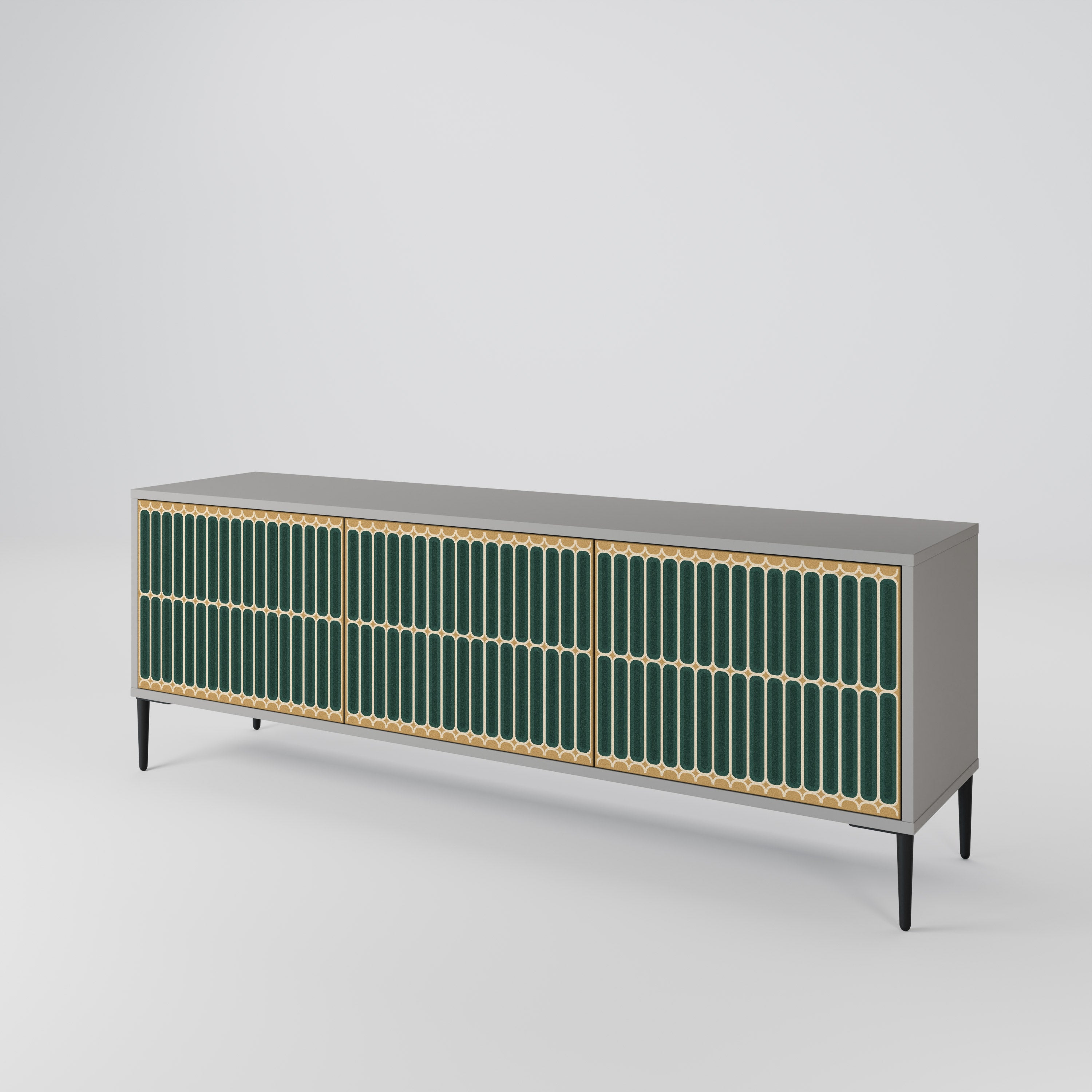 ILUSION GATE 3-Door TV Cabinet