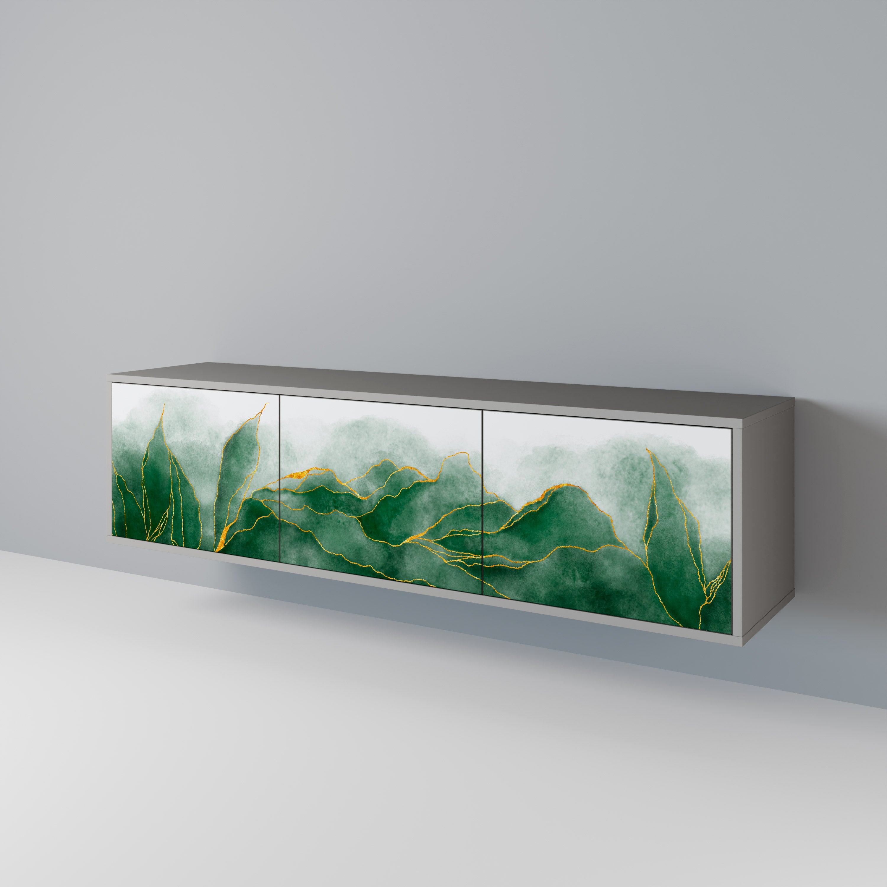 EXPENSIVE NATURE 3-Door TV Cabinet