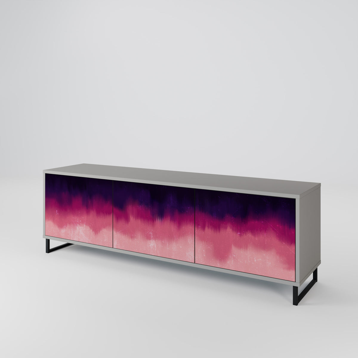 AURORA BOREALIS Móvel de TV de 3 Portas