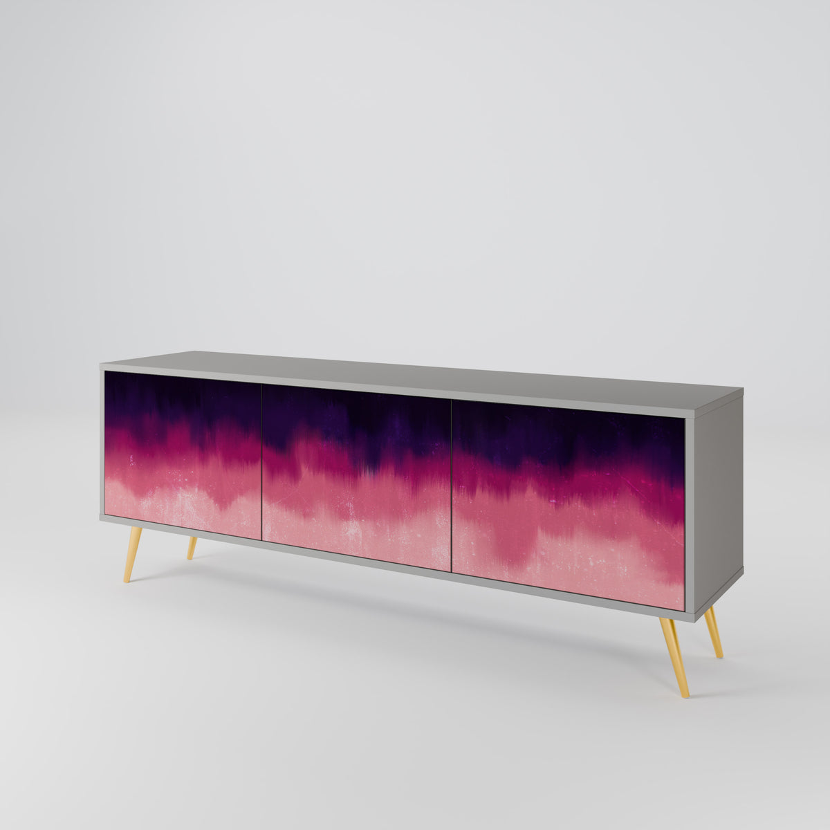 AURORA BOREALIS Móvel de TV de 3 Portas