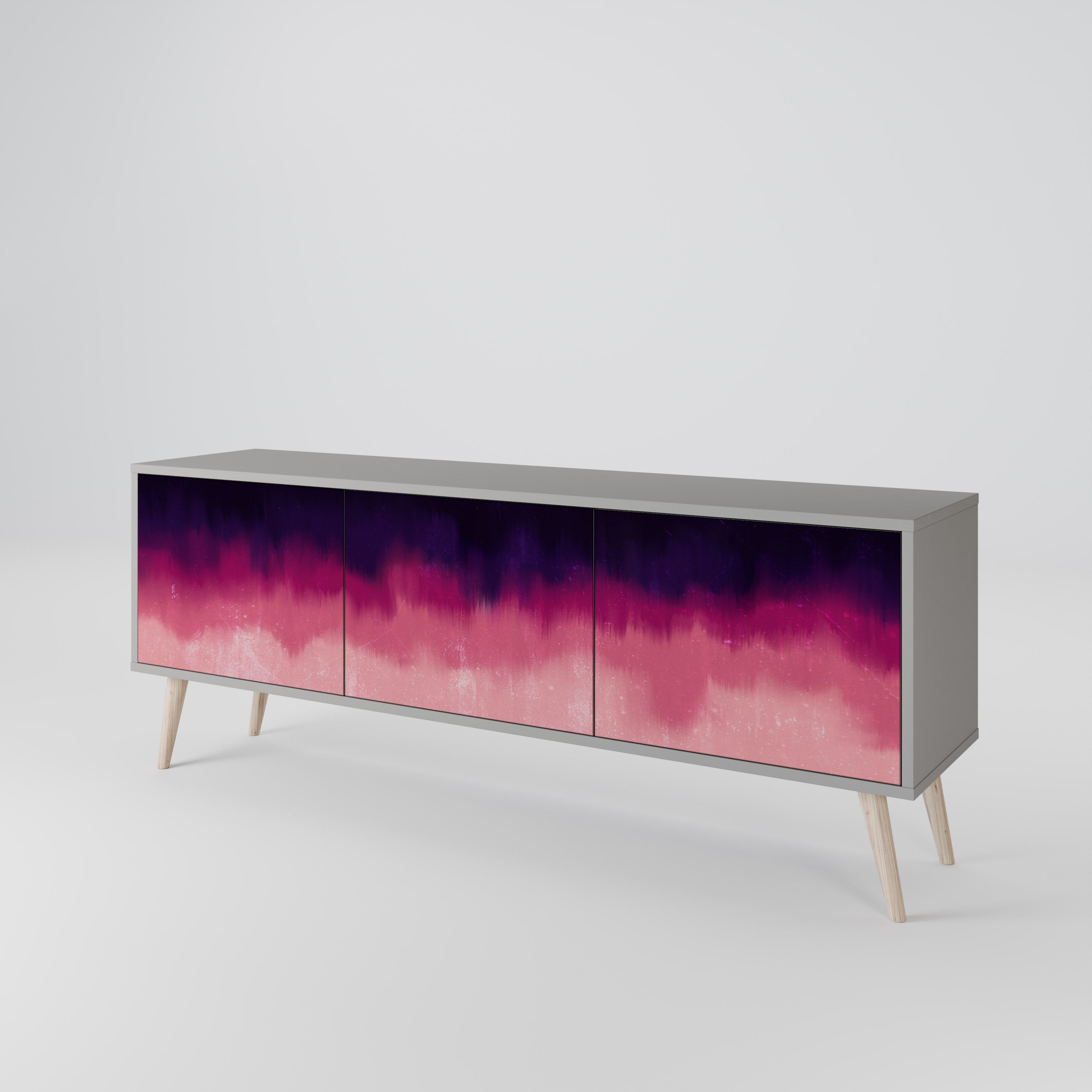 AURORA BOREALIS 3-Door TV Cabinet