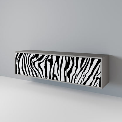 SPLENDID ZEBRA Móvel de TV de 3 Portas