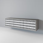 NIGHTY MELODIES Móvel de TV com 3 Portas em Acabamento Cinzento