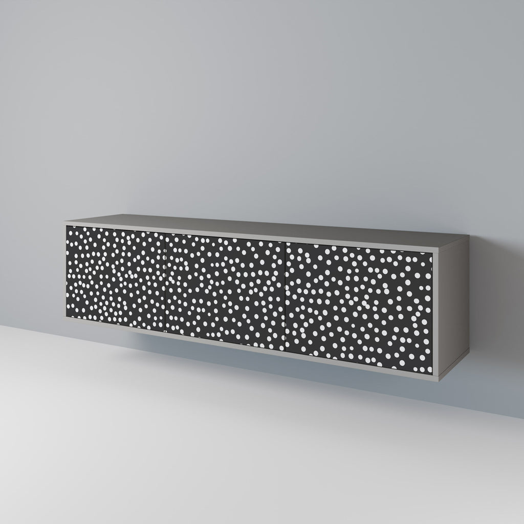 BLINDING LIGHTS Móvel de TV com 3 Portas em Acabamento Cinzento