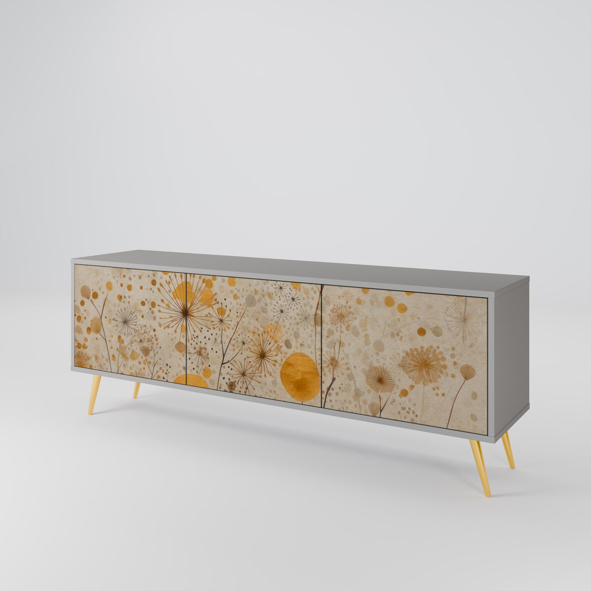 MORNING GLADE 3-Door TV Cabinet