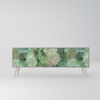 SUCCULENT CLUSTER Móvel de TV com 3 Portas em Acabamento Cinzento