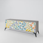 HELLO SPRING Móvel de TV com 3 Portas em Acabamento Cinzento