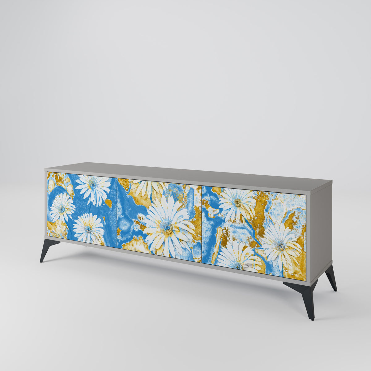 DAISY LUXE Móvel de TV de 3 Portas