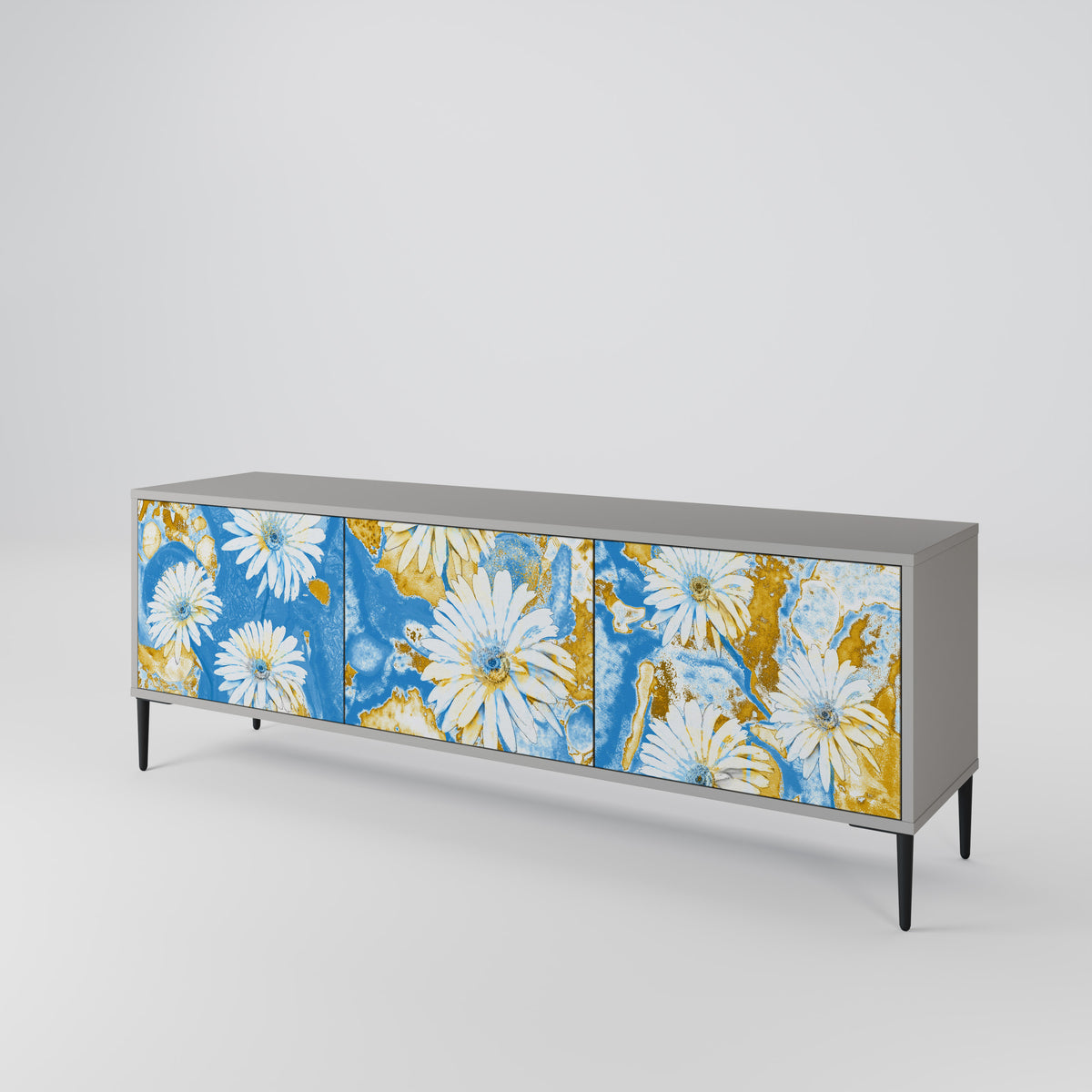 DAISY LUXE Móvel de TV de 3 Portas