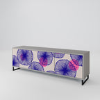 MAGIC NATURE Móvel de TV com 3 Portas em Acabamento Cinzento