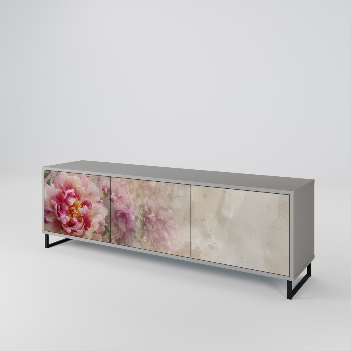PEONY WHISPER Móvel de TV de 3 Portas
