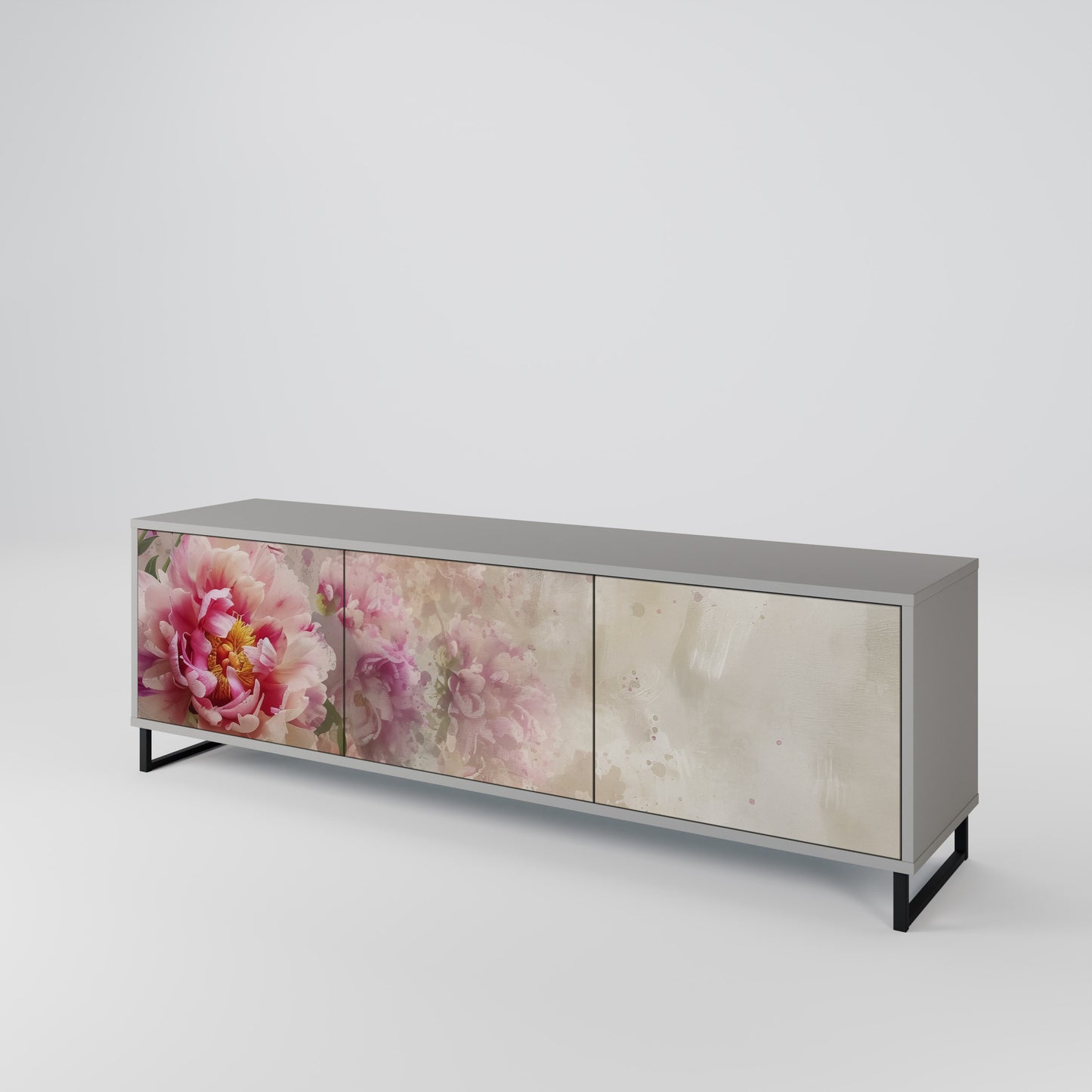 PEONY WHISPER Móvel de TV de 3 Portas