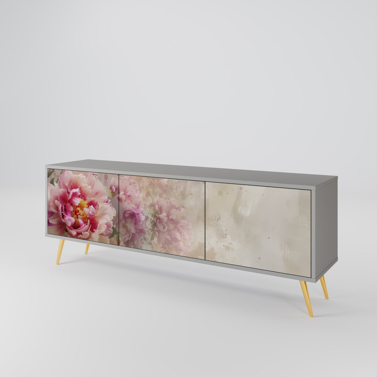 PEONY WHISPER Móvel de TV de 3 Portas