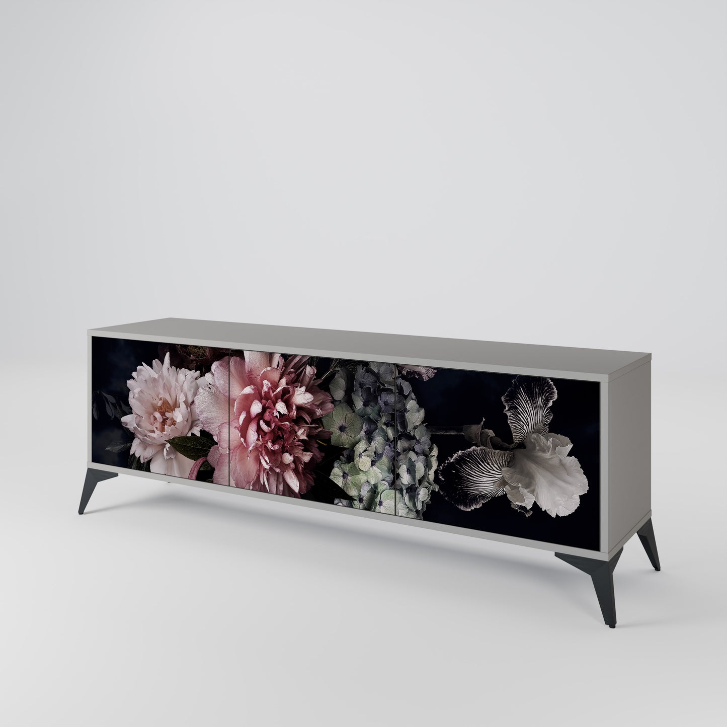 PURE BLOSSOM 3-Door TV Cabinet