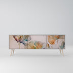 SOFTEN POPPY Móvel de TV com 3 Portas em Acabamento Cinzento