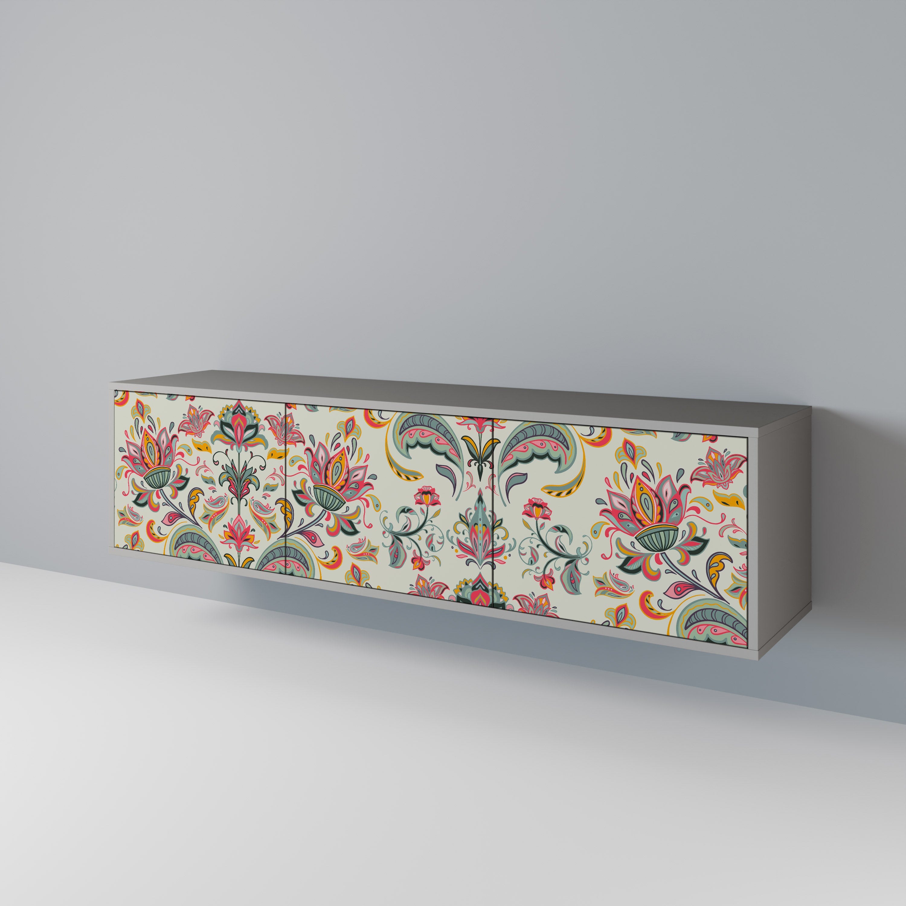 ORGANIC FOLKLORE Móvel de TV de 3 Portas