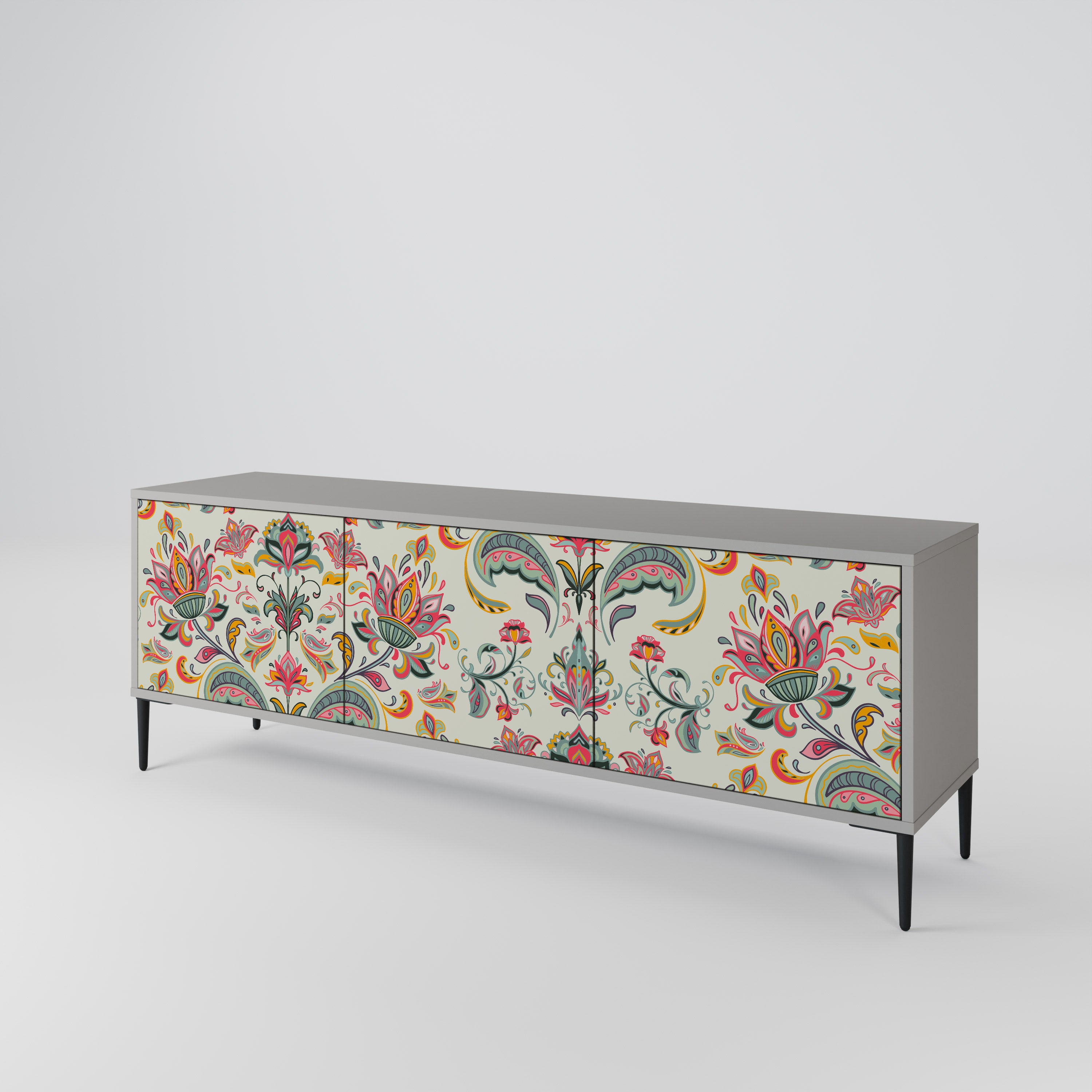 ORGANIC FOLKLORE Móvel de TV de 3 Portas