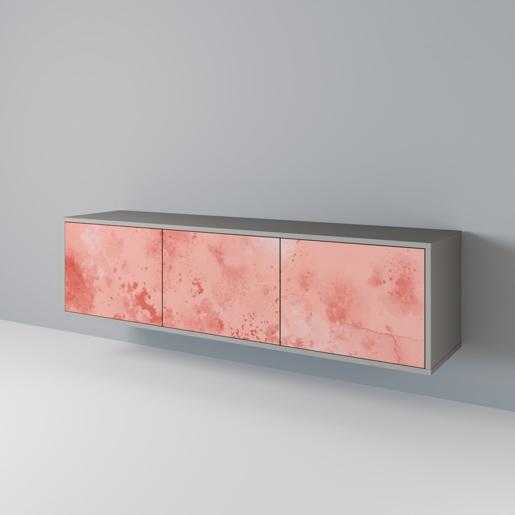 CRANE DANCE Móvel de TV com 3 Portas em Acabamento Cinzento