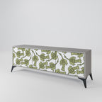 SEEDLING SONGBIRD Móvel de TV com 3 Portas em Acabamento Cinzento