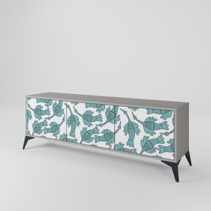 WATERSPOUT SONGIBIRD 3-Door TV Cabinet