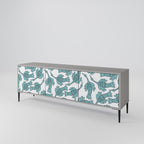 WATERSPOUT SONGIBIRD Móvel de TV com 3 Portas em Acabamento Cinzento