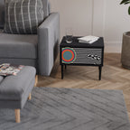 SPECTRA SHOWCASE Mesa de Cabeceira em Acabamento Preto