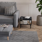 DELICATE MEMENTO Mesa de Cabeceira em Acabamento Preto