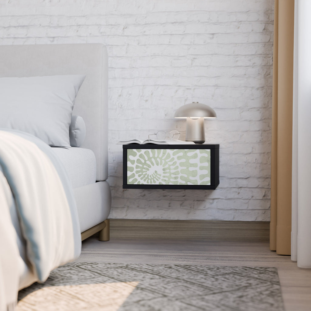 HELIX DANCE Mesa de Cabeceira em Acabamento Preto