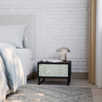 HELIX DANCE Mesa de Cabeceira em Acabamento Preto